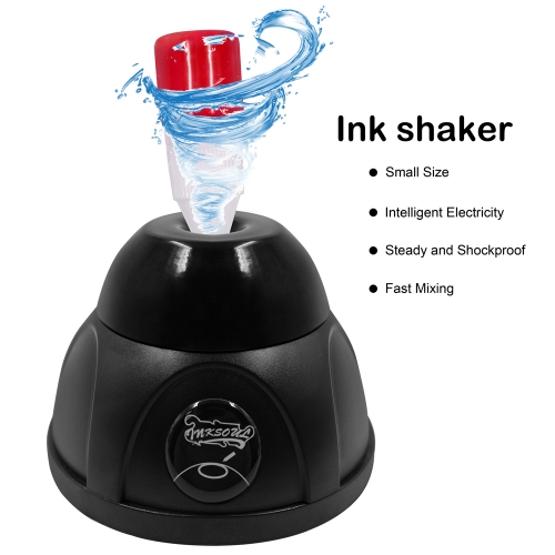 AuroraTop Vortex Ink Mixer Electric Orbital Tattoo Pigment Ink Shaking Nail Polish Liquid Bottle Shaker Machine Permanent Makeup
