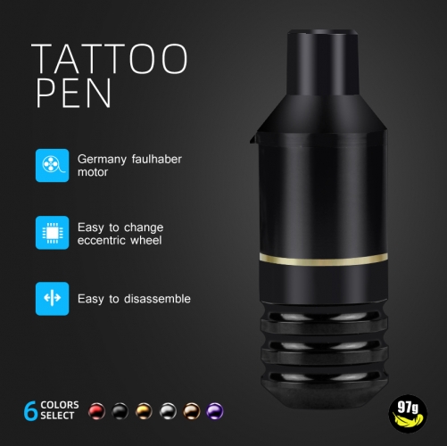 2019 High Quality Tattoo Short Tattoo Pen With Germany Faulhaber Motor