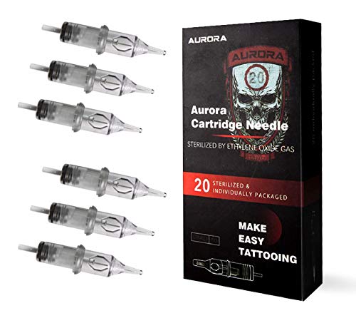 20pcs/box  High Quality Aurora Cartridges Tattoo Cartridge Needles 20pcs/box