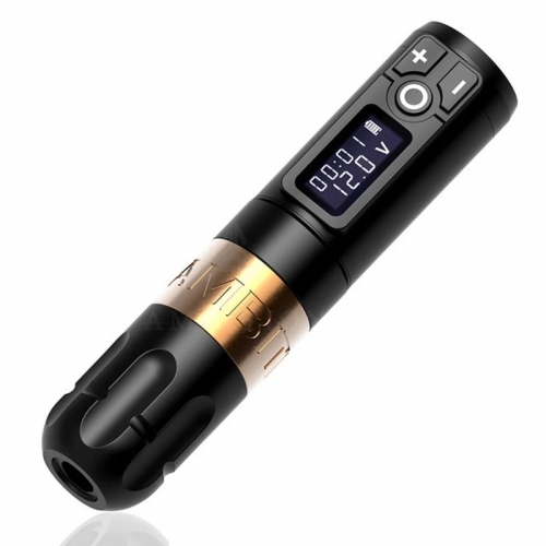 Ambition Soldier Wireless Battery Tattoo Machine Pen With Digital LED Display Portable Power For Tattoo Needle Cartridges Supply